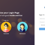 customize your moodle login page