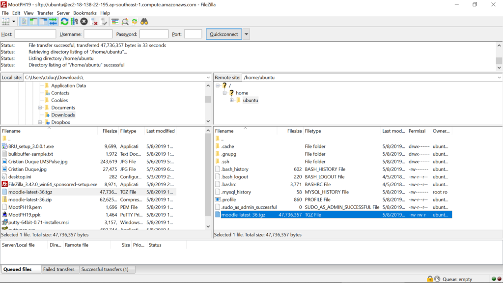 How To Install Moodle™ On Amazon — AWS Guide, Part Three How To Install Moodle™ On Amazon — AWS Guide, Part Three