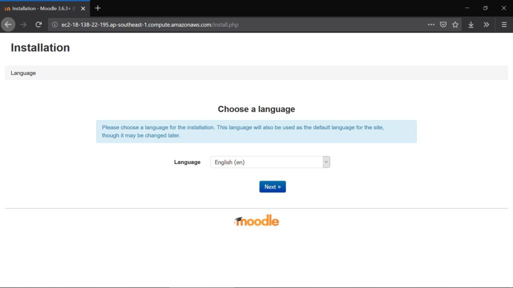 How To Install Moodle™ On Amazon — AWS Guide, Part Three