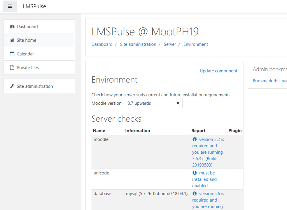 Updating Your Moodle LMS On The AWS Amazon Cloud