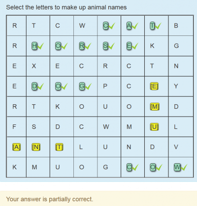A Playground Of Delectable Verbosity With Word Select PLUS More Moodle™-Based LMS Word Action Below