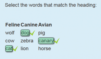 A Playground Of Delectable Verbosity With Word Select PLUS More Moodle™-Based LMS Word Action Below