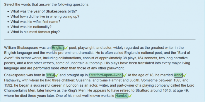 A Playground Of Delectable Verbosity With Word Select PLUS More Moodle™-Based LMS Word Action Below