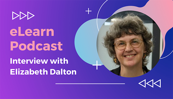 eLearn Podcast: Interview with Elizabeth Dalton