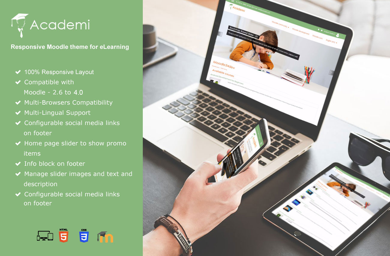 The Best Free Themes For Your Moodle™™-Based eLearning