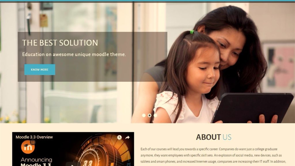 Try The ‘Enlightlite’ Theme For Moodle™ For A Different Spice